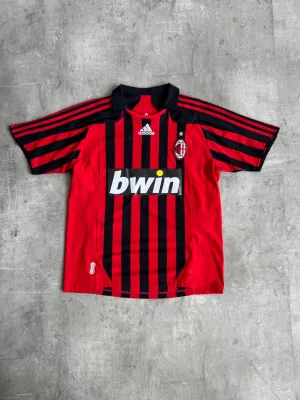 2008/2008 AC Milan x Adidas Ronaldo 9 Home Football Shirt