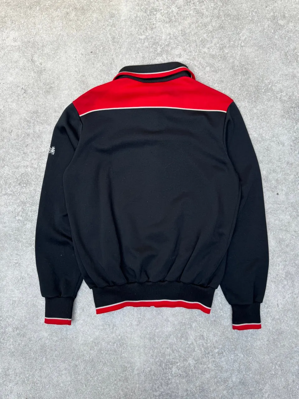 70s Adidas Japanese Embroiderd Two Tone Track Jacket