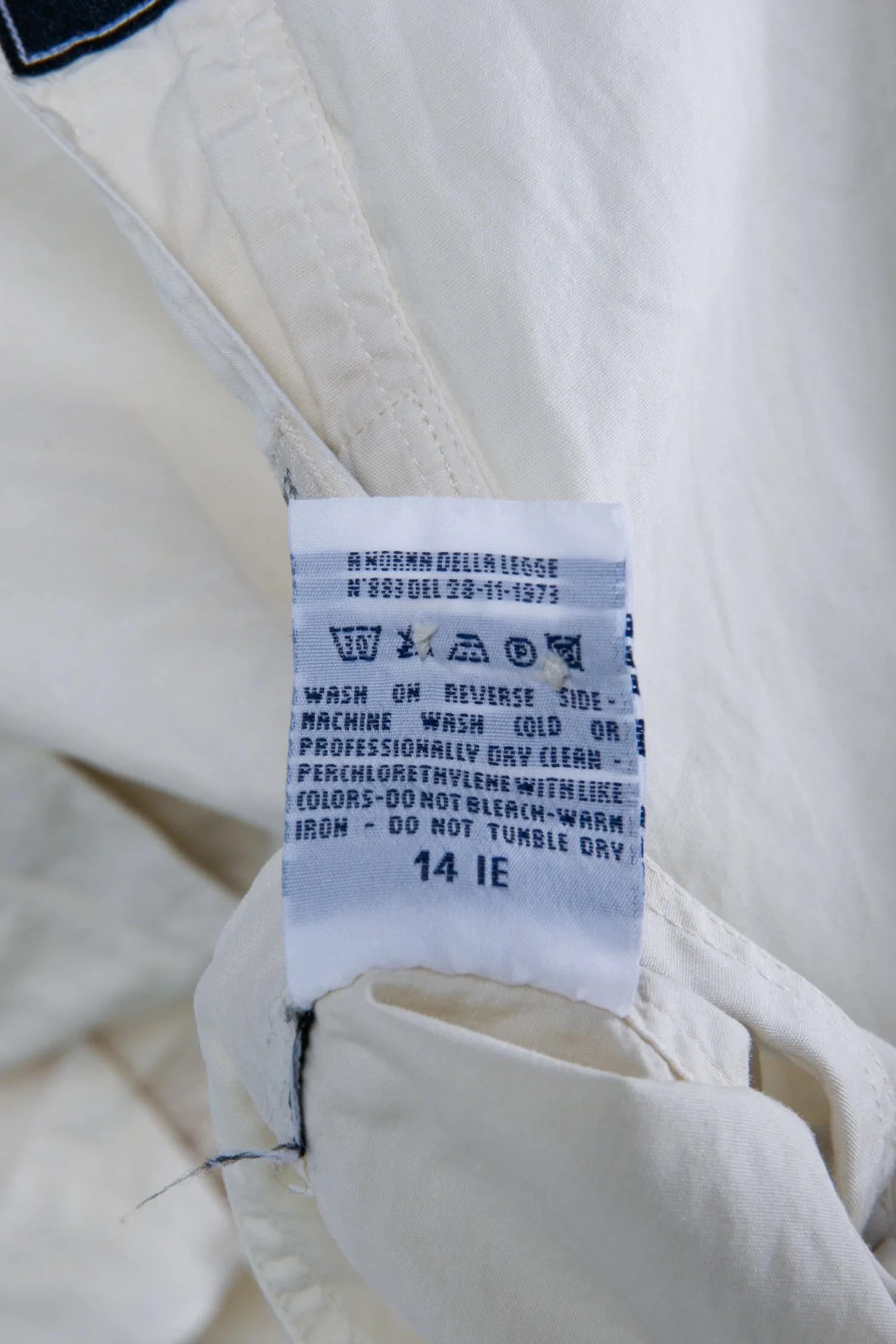 90's Versace Jeans Couture 'Utility' L/S Shirt Beige