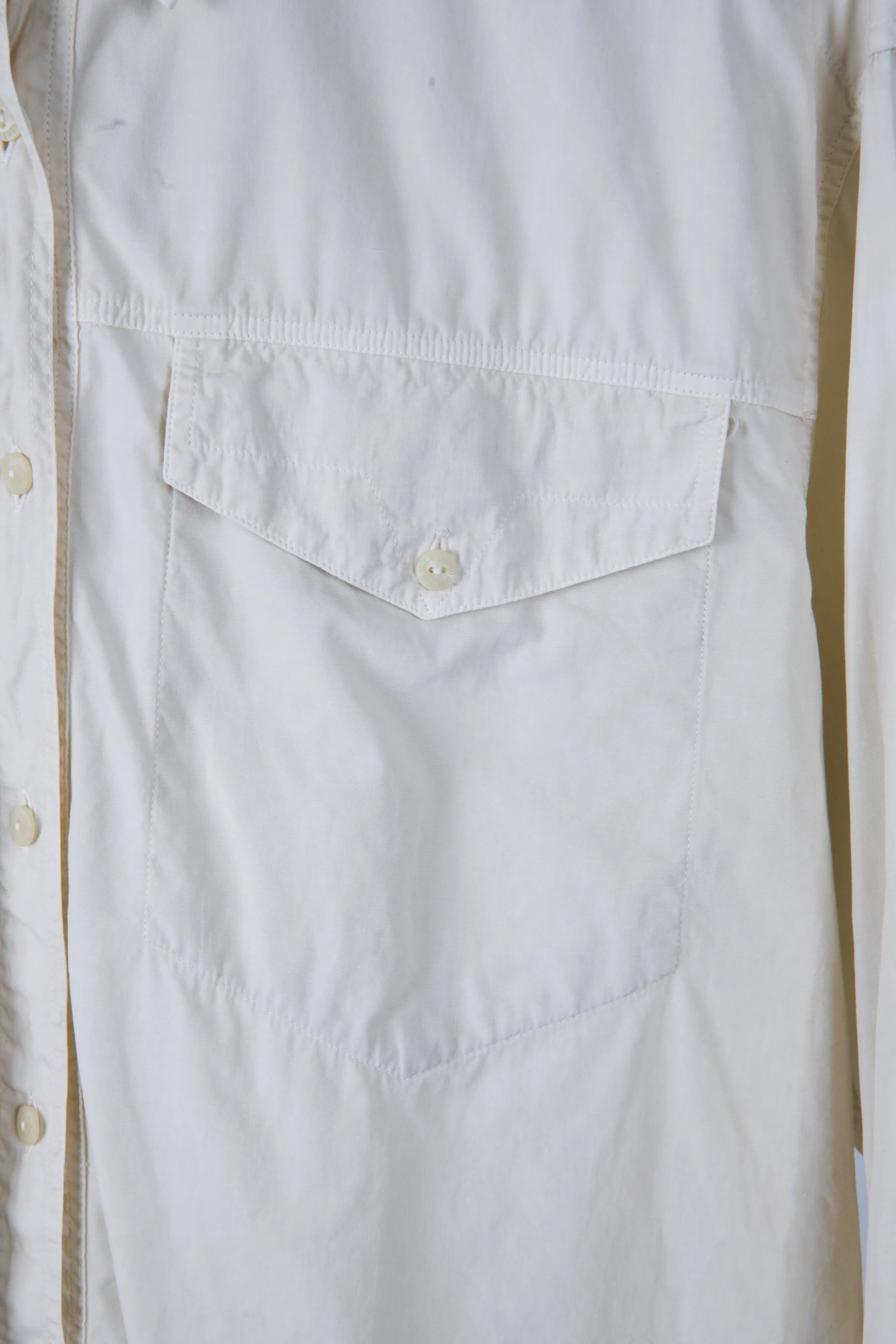 90's Versace Jeans Couture 'Utility' L/S Shirt Beige