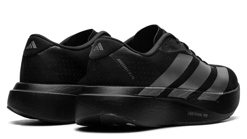 adidas Adizero Evo SL Core Black Iron Metallic (Women's)