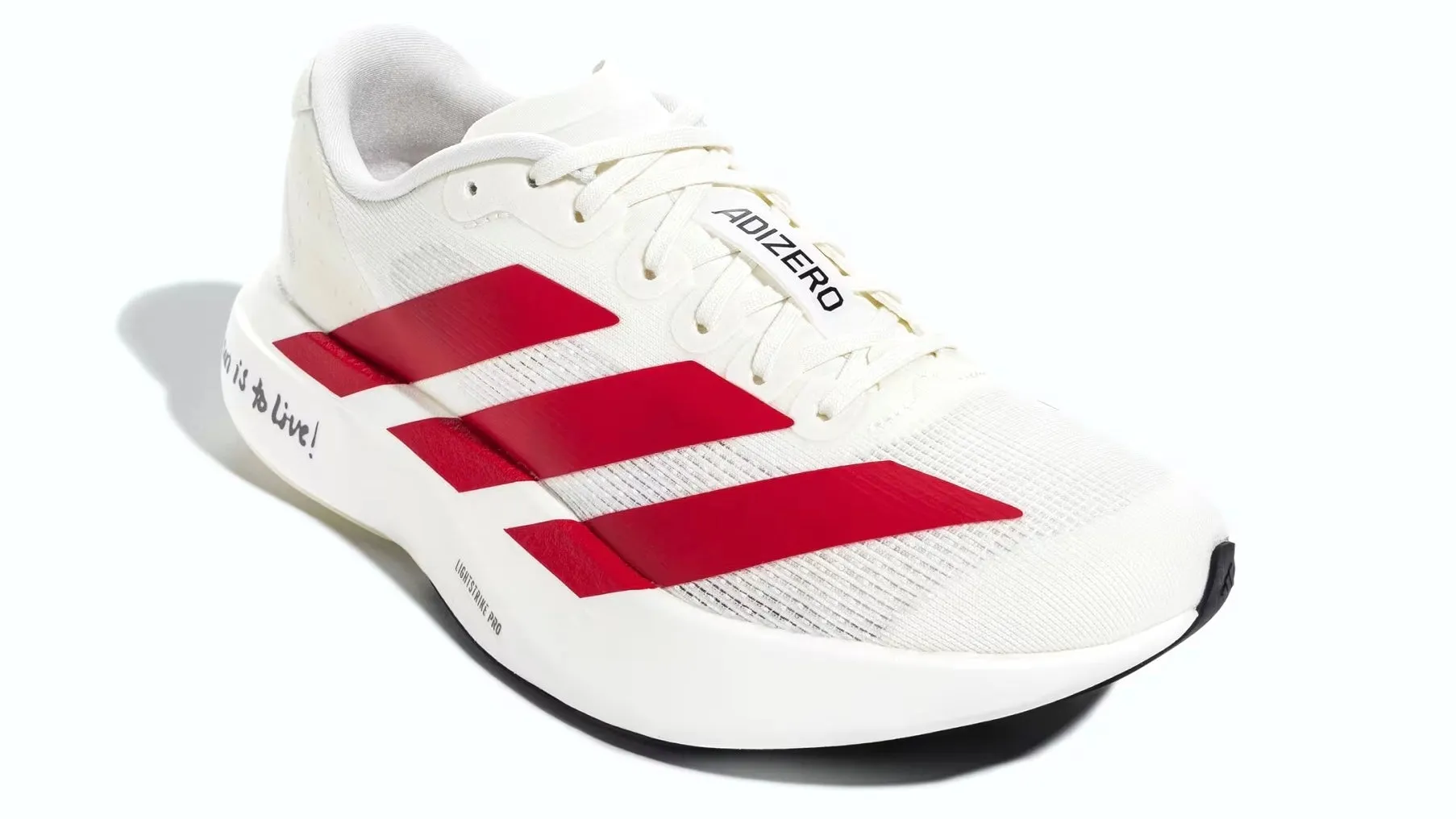 adidas Adizero EVO SL Off White Better Scarlet