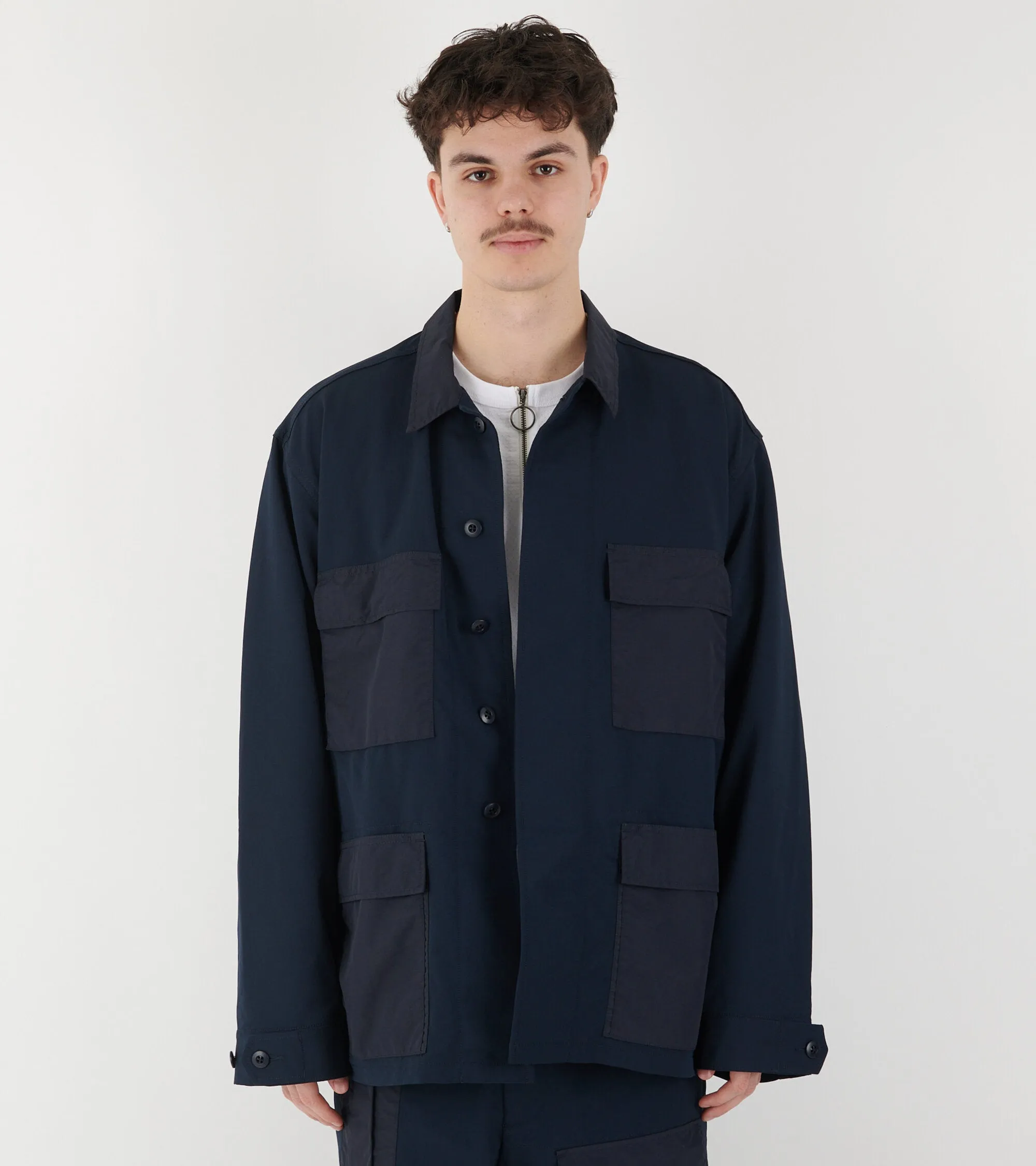 Alphadry Utility Jacket Navy