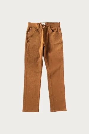 Bedford Cord 5 Pocket Pant - Bay Brown