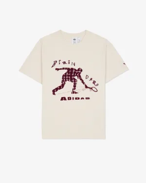 Brain Dead x Adidas - Men's Tennis T-Shirt - (Natural)