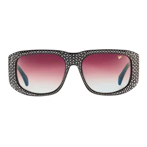 Bully Black Acetate Swarovski Crystals Edition