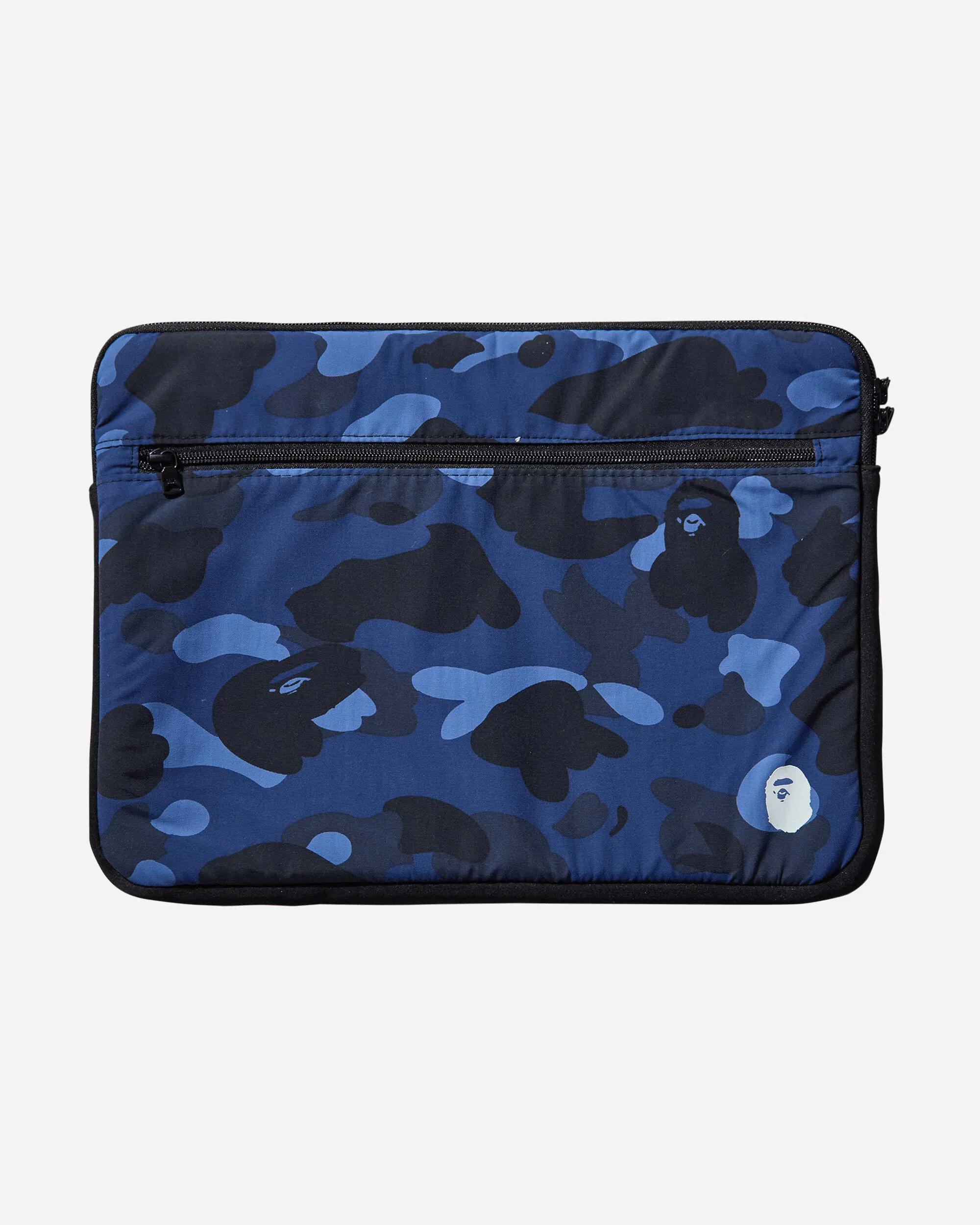 Color Camo Laptop Case Blue