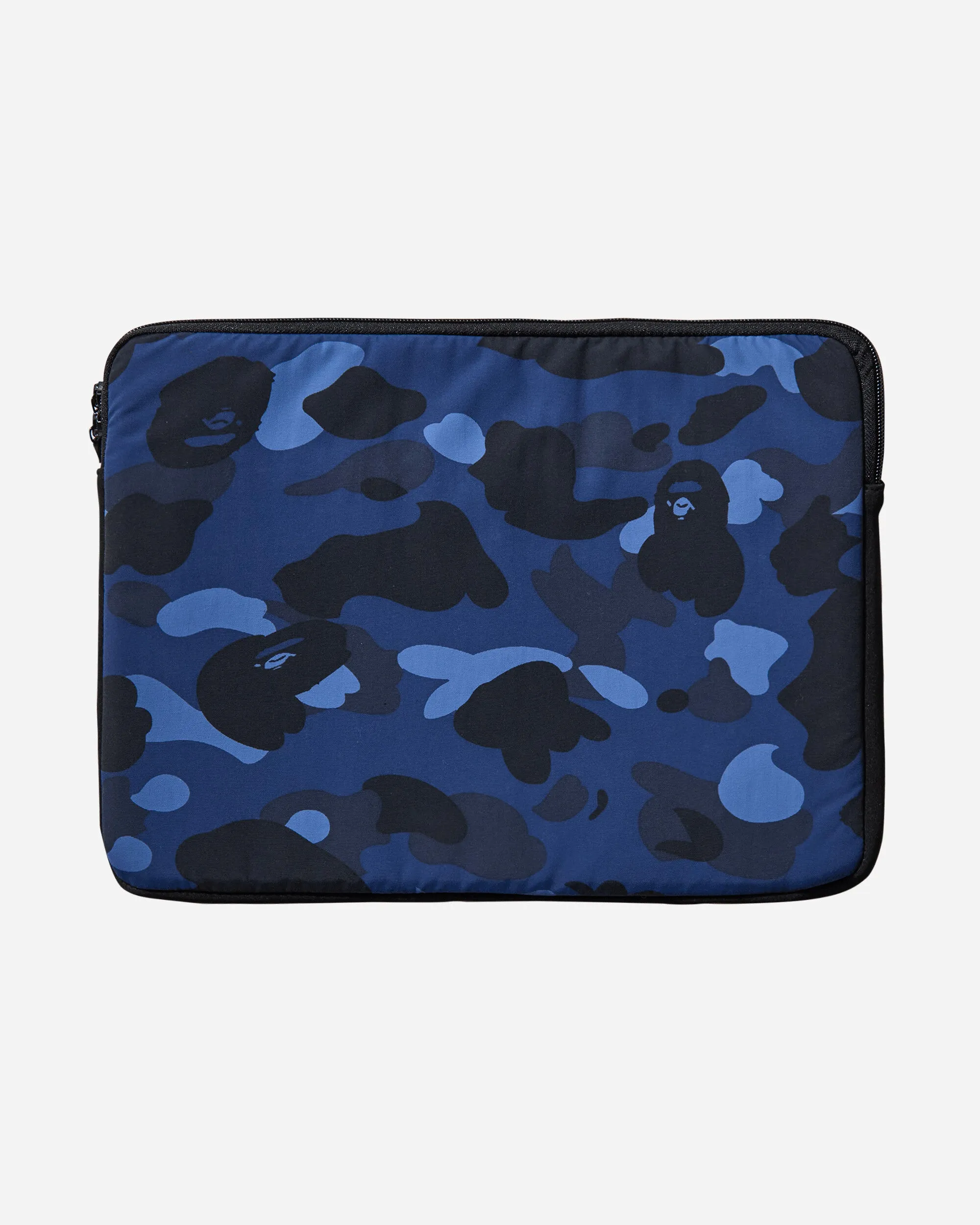 Color Camo Laptop Case Blue