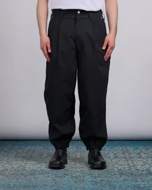 COMME des GARONS HOMME Cotton Poly Weather Carpenter Pant Black