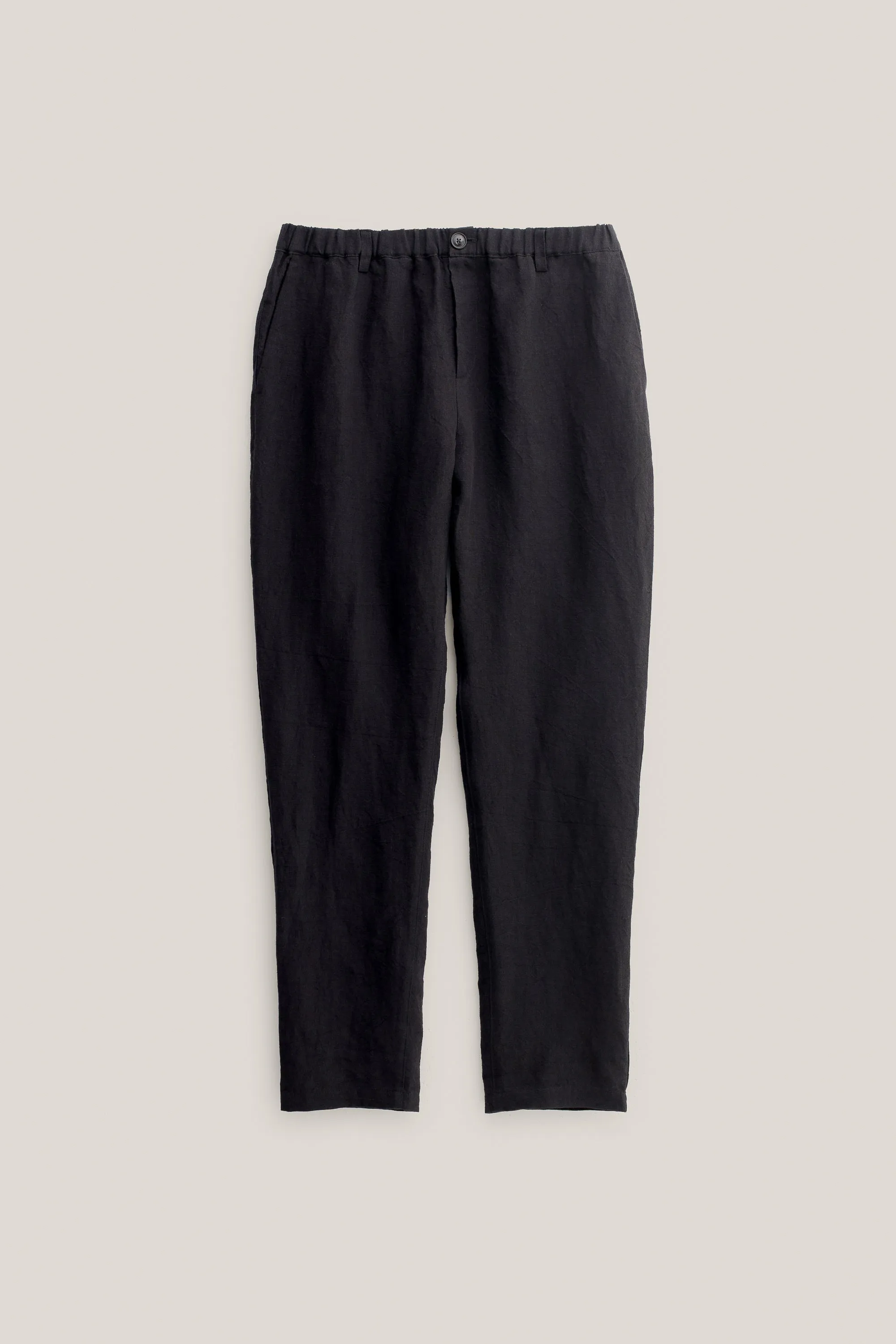 ELASTICATED WIDE TROUSERS