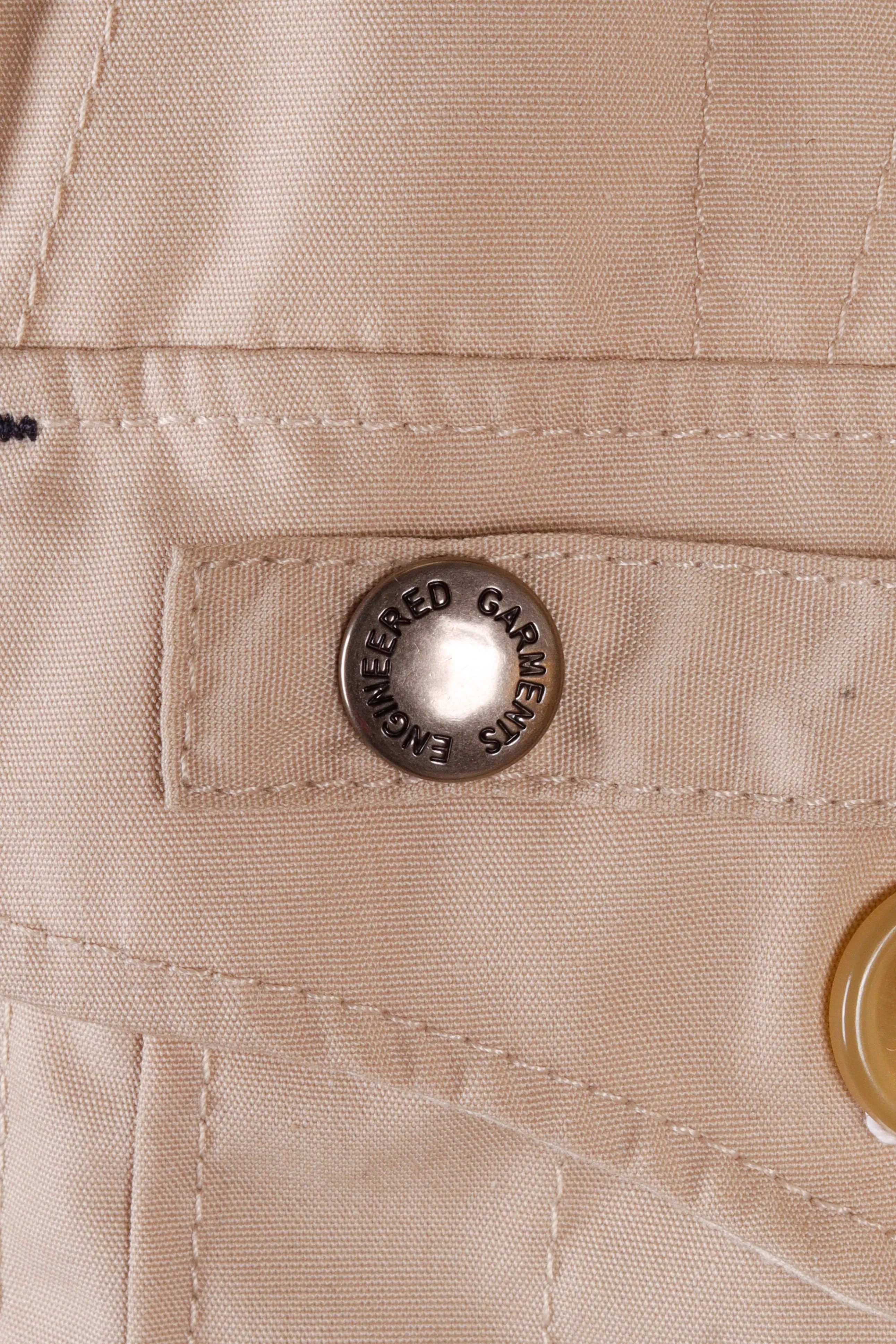 Engineered Garments SS16 'Cruiser Utility' Jacket Khaki (2016)