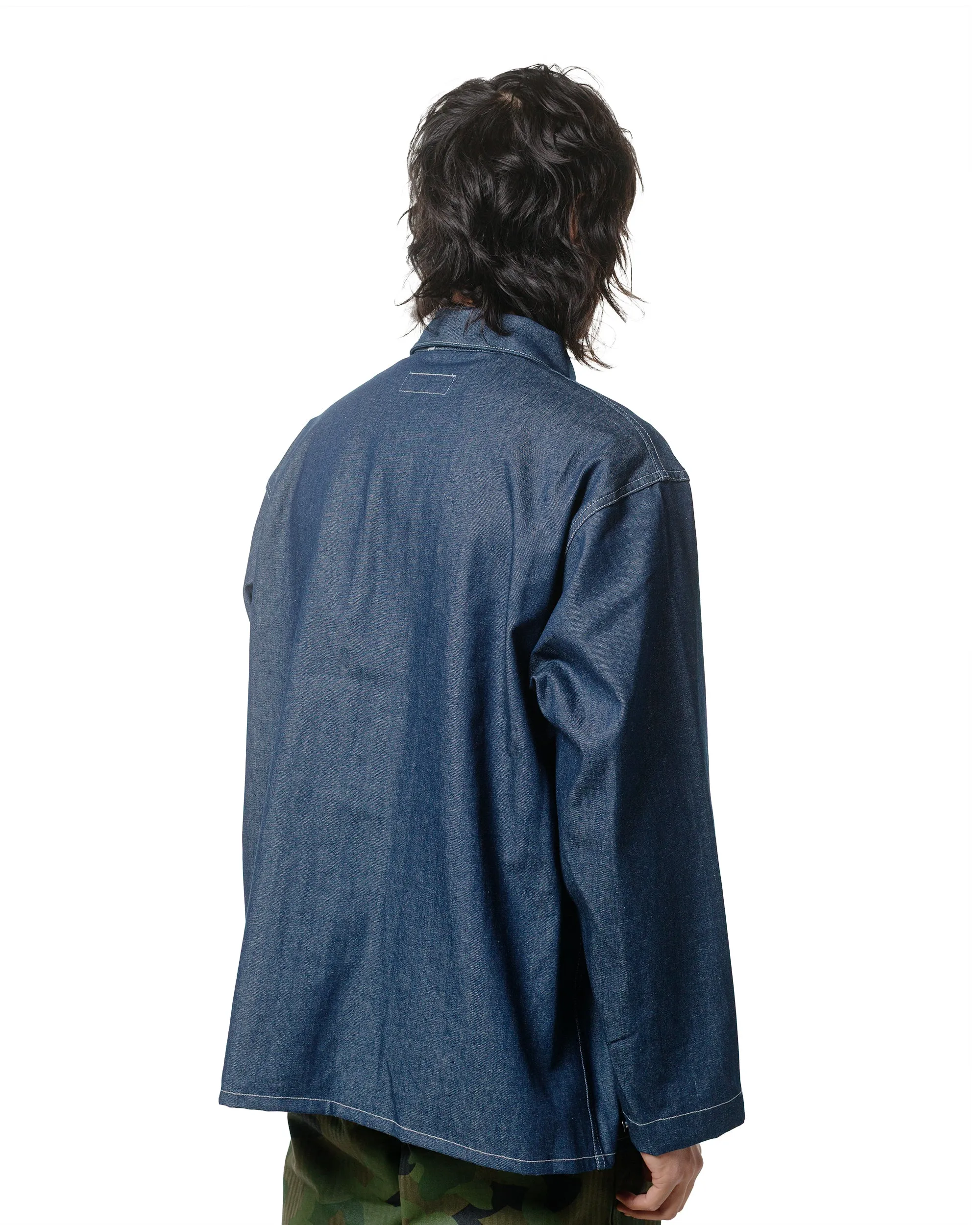 Engineered Garments Workaday Utility Jacket Indigo Industrial 8oz Denim