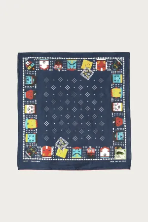 Fastcolor Selvedge Bandana (KACHINA) - Navy