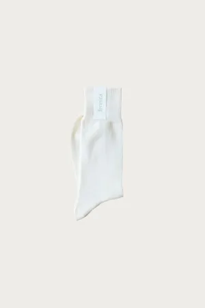 fennica Paper Mix Socks - Off White
