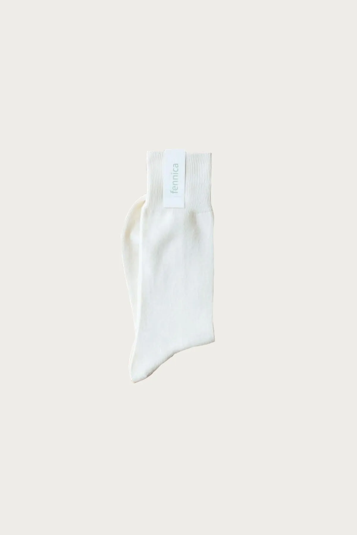 fennica Paper Mix Socks - Off White