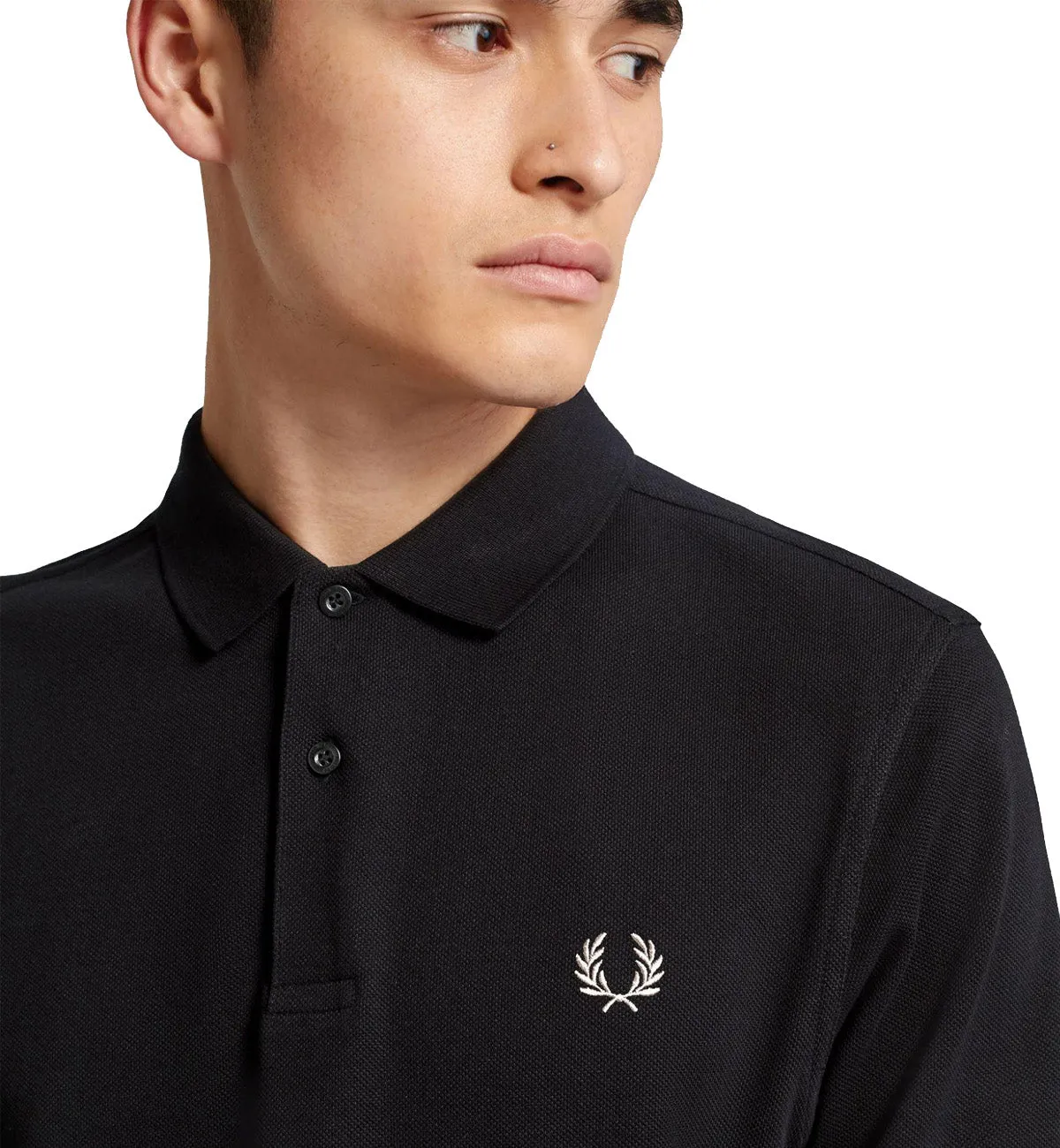 Fred Perry Tennis Polo Shirt -  Black