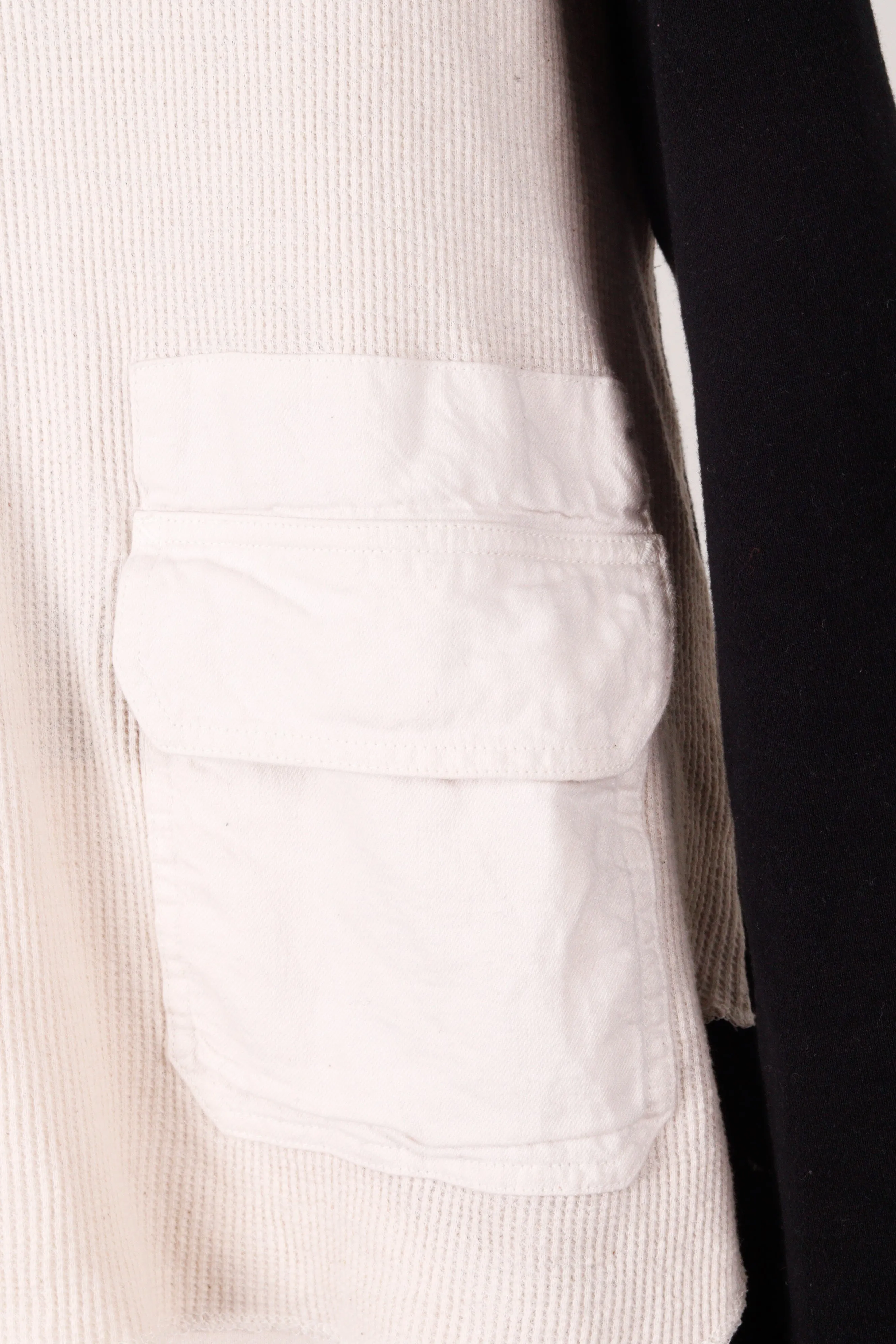 Ganryu SS15 'Layered Utility Waffle Knit' Pullover Shirt (2015)