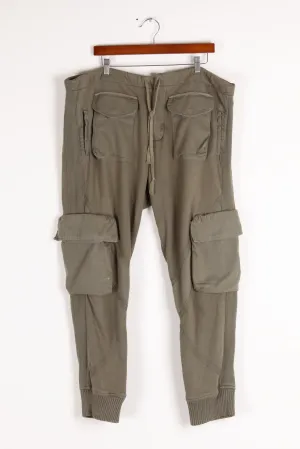 Greg Lauren SS21 'Utility' Sweatpants 'Military Green (2021)
