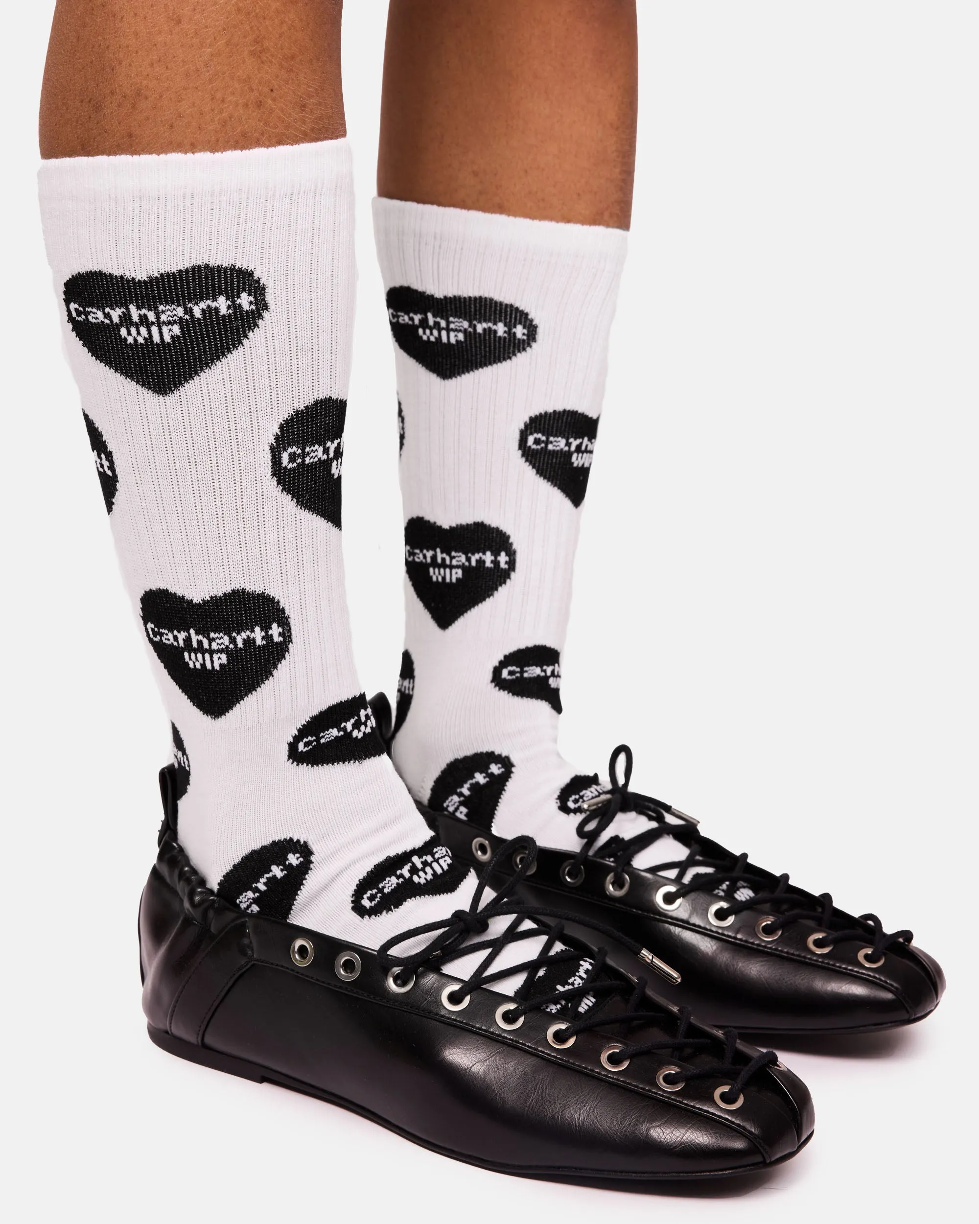 Heart Logo Socks