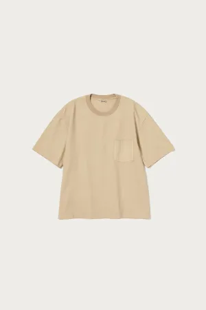 Heavy Weight Pocket Tee - Light Camel