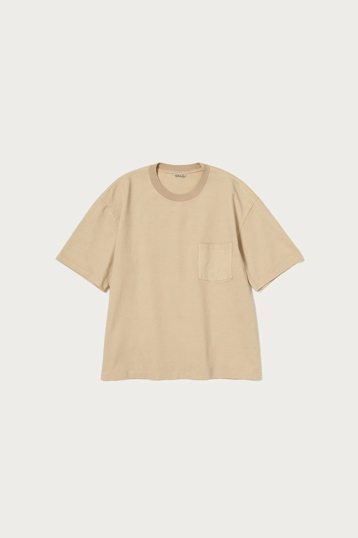 Heavy Weight Pocket Tee - Light Camel