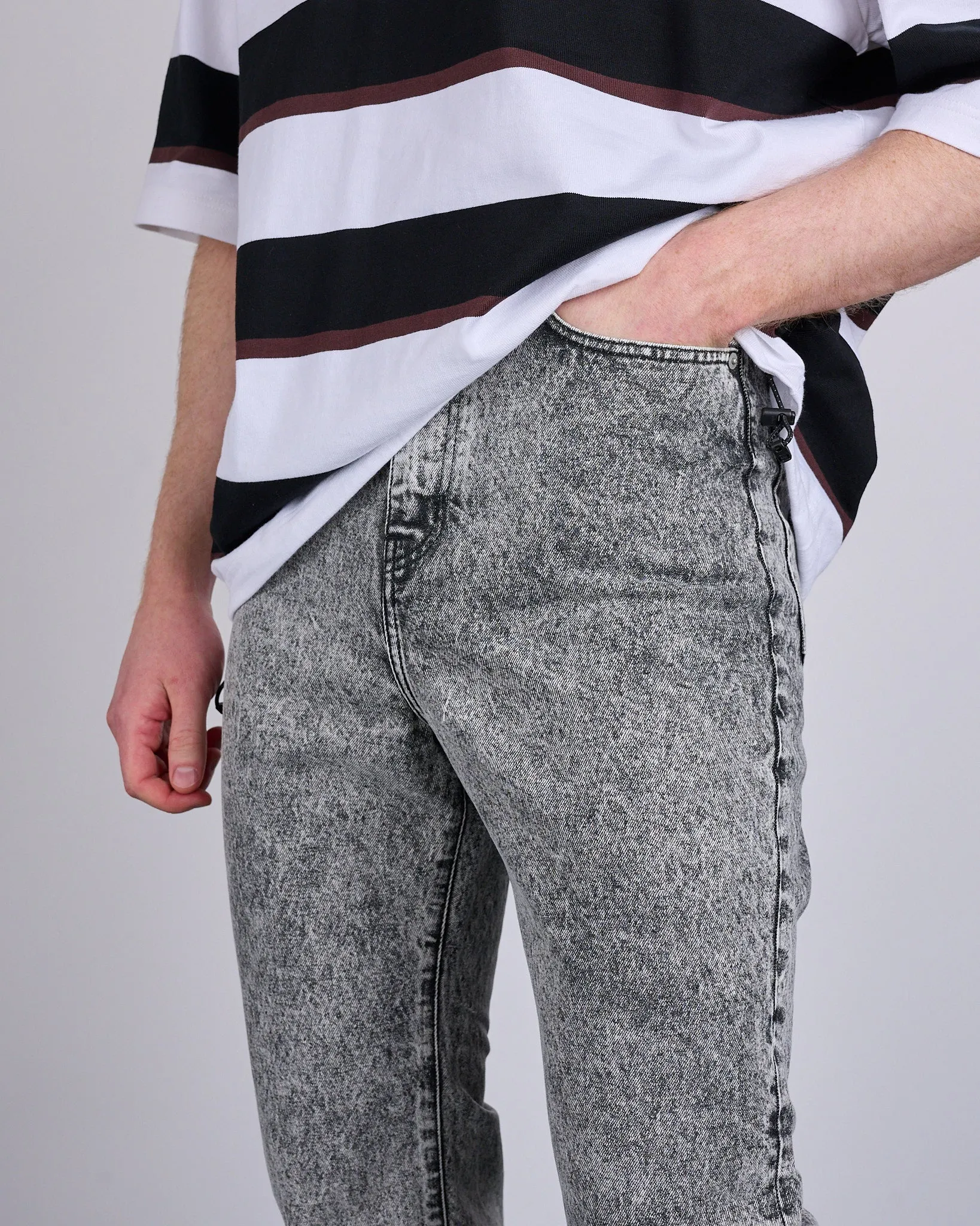 Junya Watanabe MAN Bootcut Denim Jean Wash Black