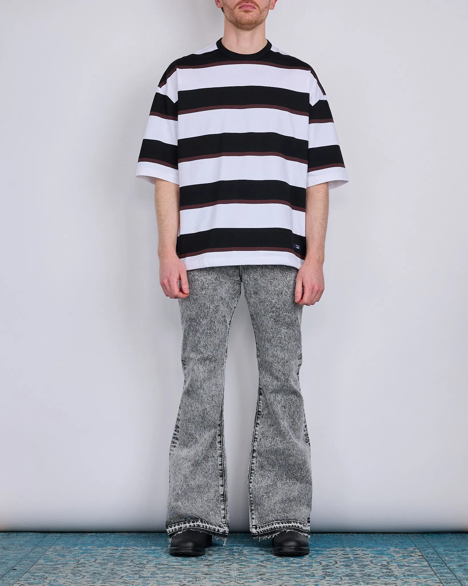 Junya Watanabe MAN Bootcut Denim Jean Wash Black
