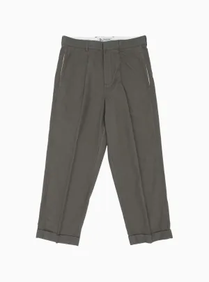Manager Pleated Pants Grey