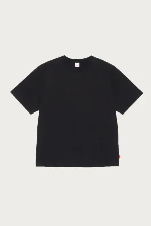 Max Weight Jersey Crewneck Pocket Tee - Black