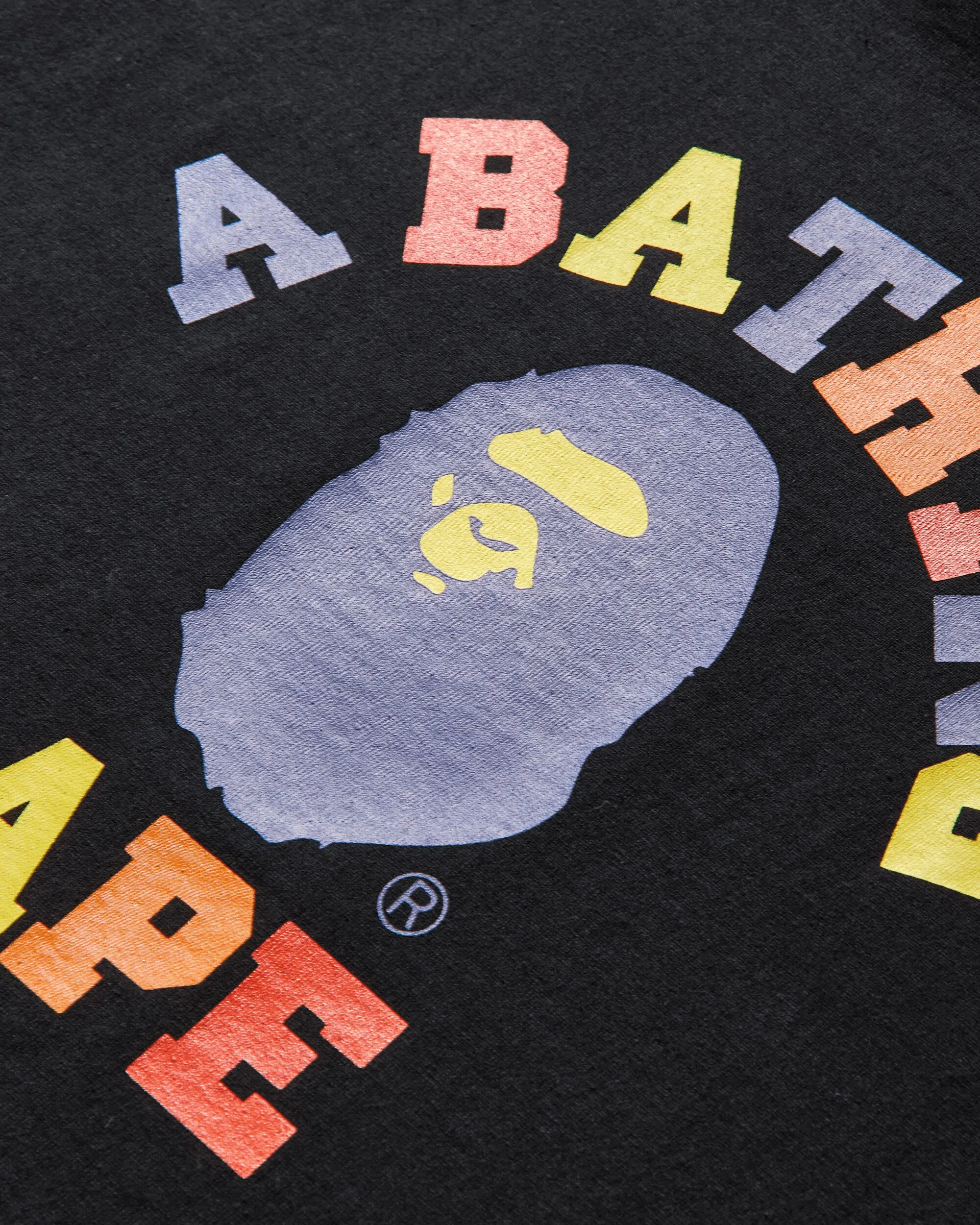 Men's College T-Shirt Black