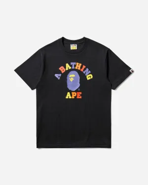 Men's College T-Shirt Black