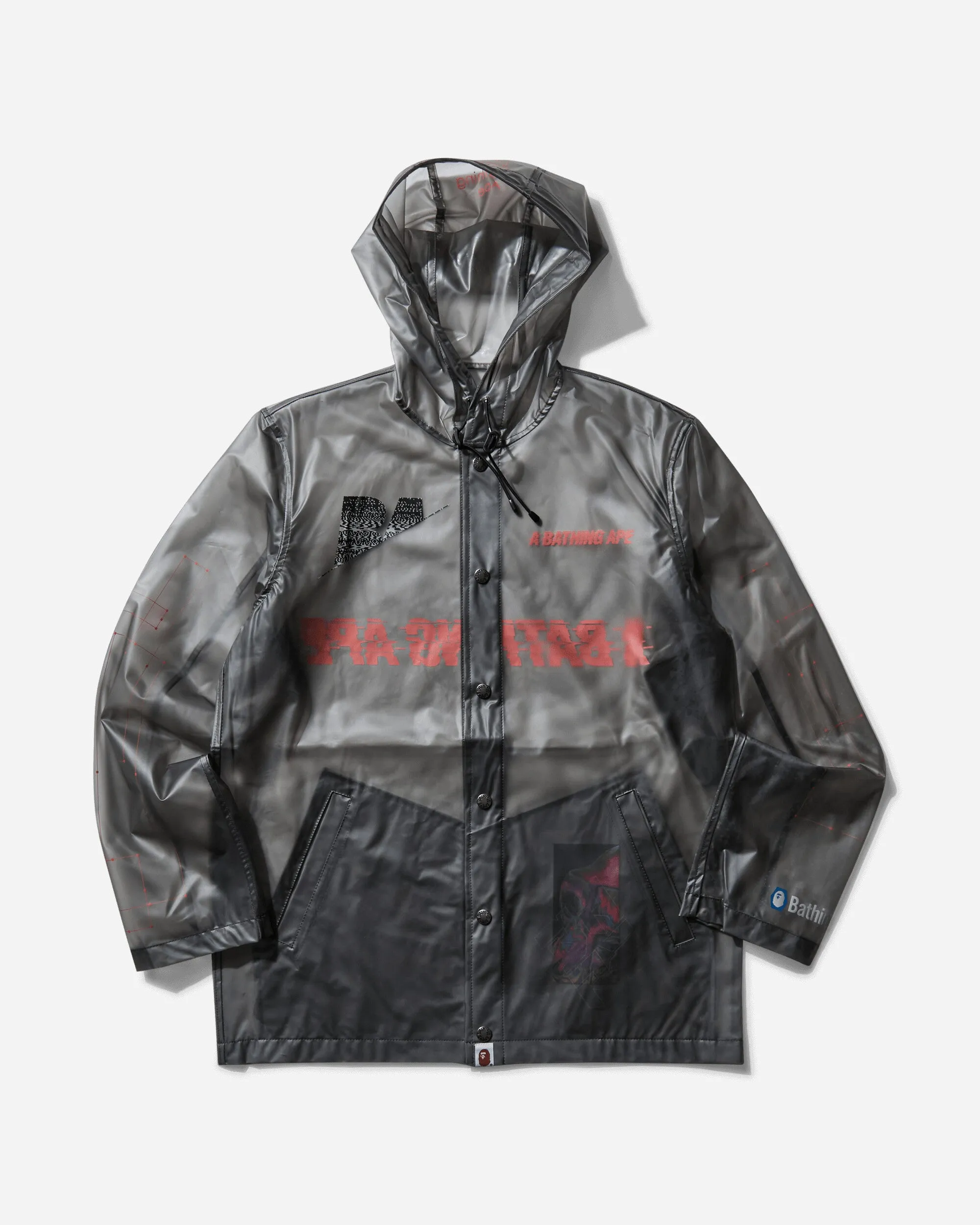 Men's Parka Clear Black