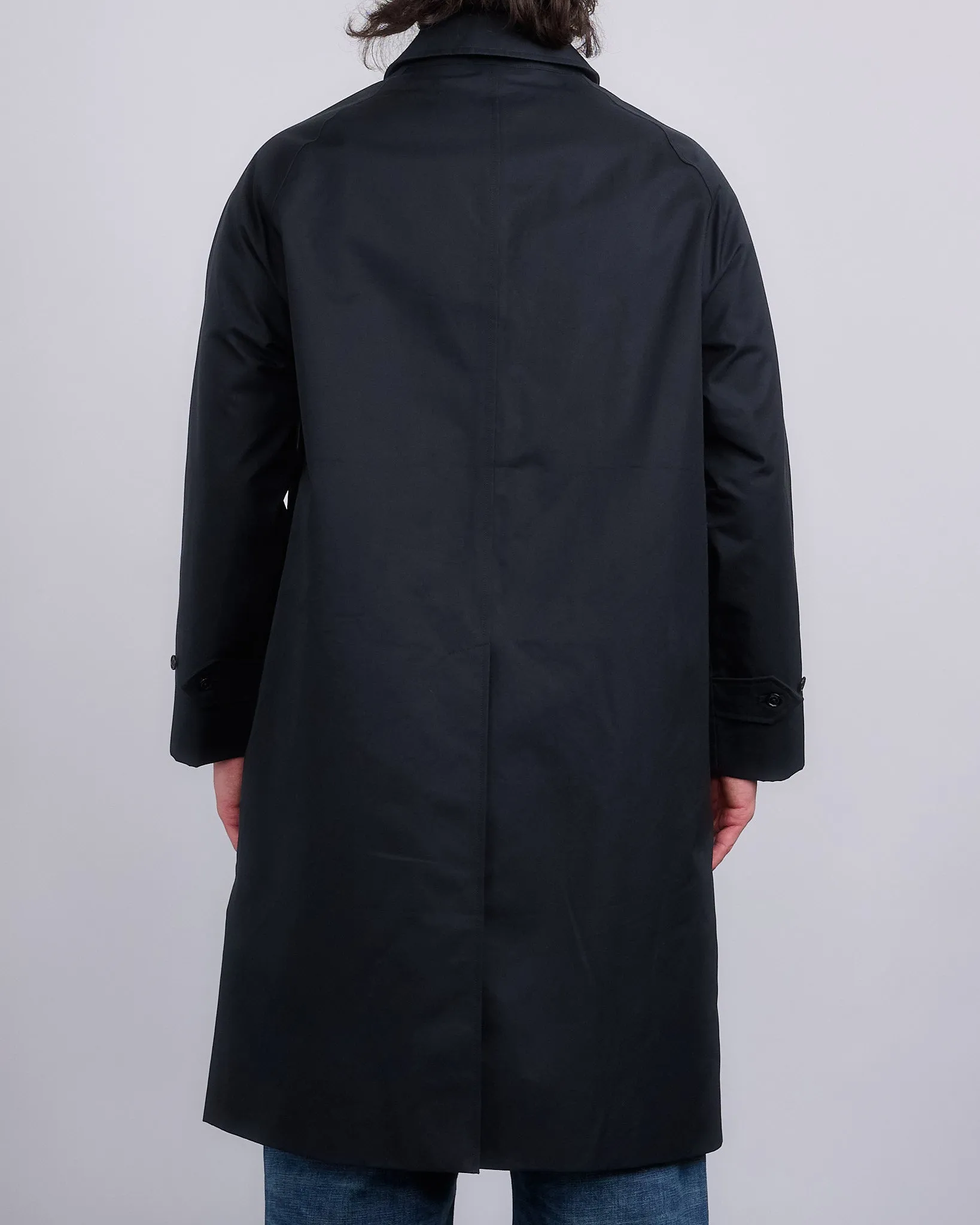 nanamica 2L Gore-Tex Balmacaan Coat Black