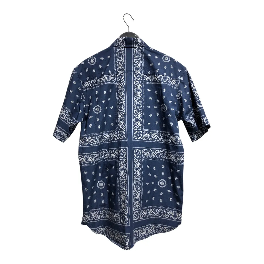 NEIGHBORHOOD/adidas/SS Shirt/S/Cotton/IDG/All Over Print/bandana print