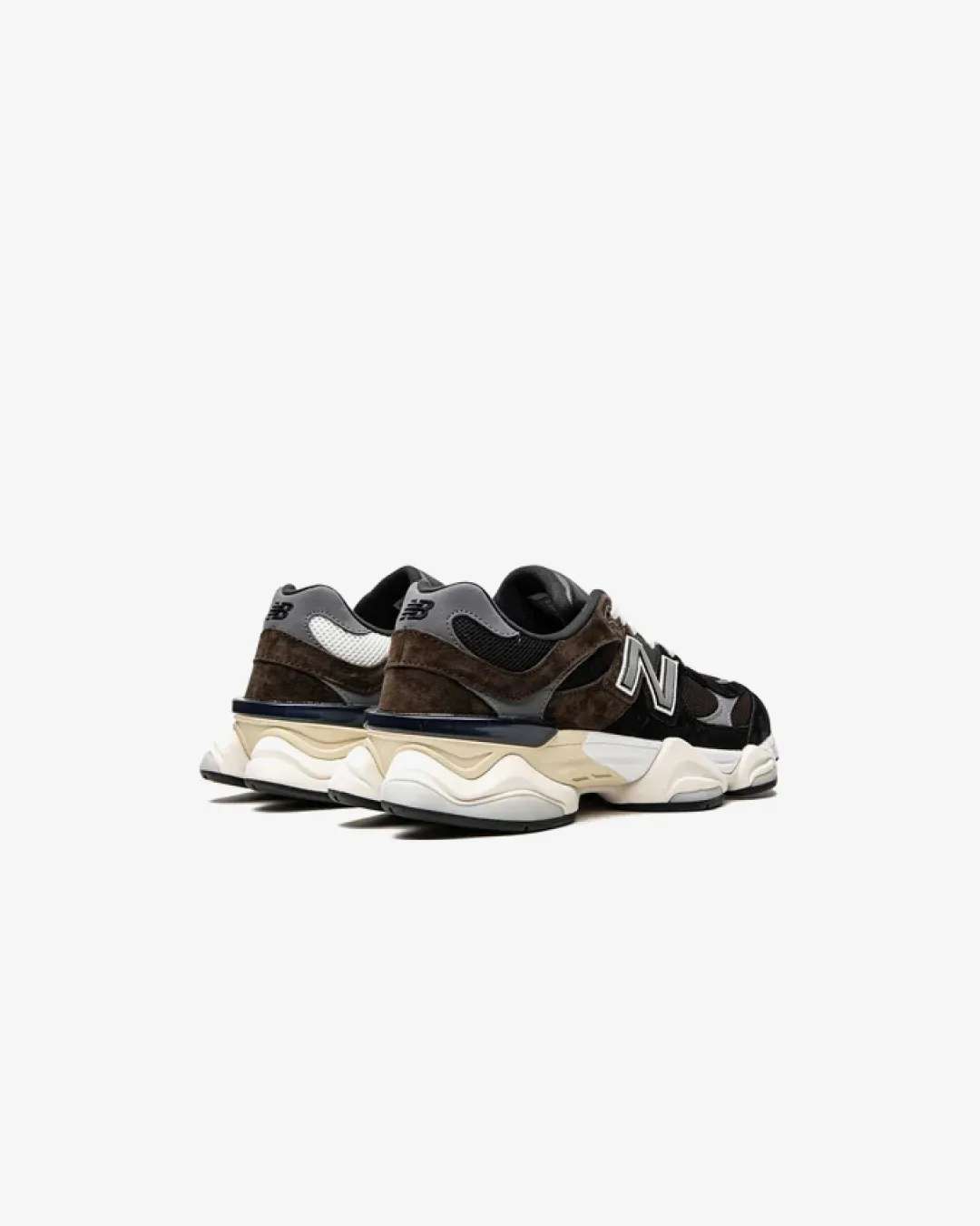 New Balance 9060 Brown Black Sneakers