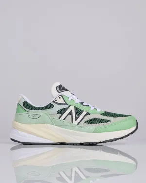 New Balance Made in USA U990v6 Avocado/Natural Mint