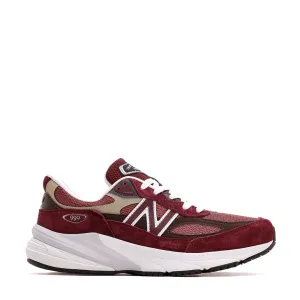 New Balance Unisex 990v6 Burgundy Made In USA U990BT6