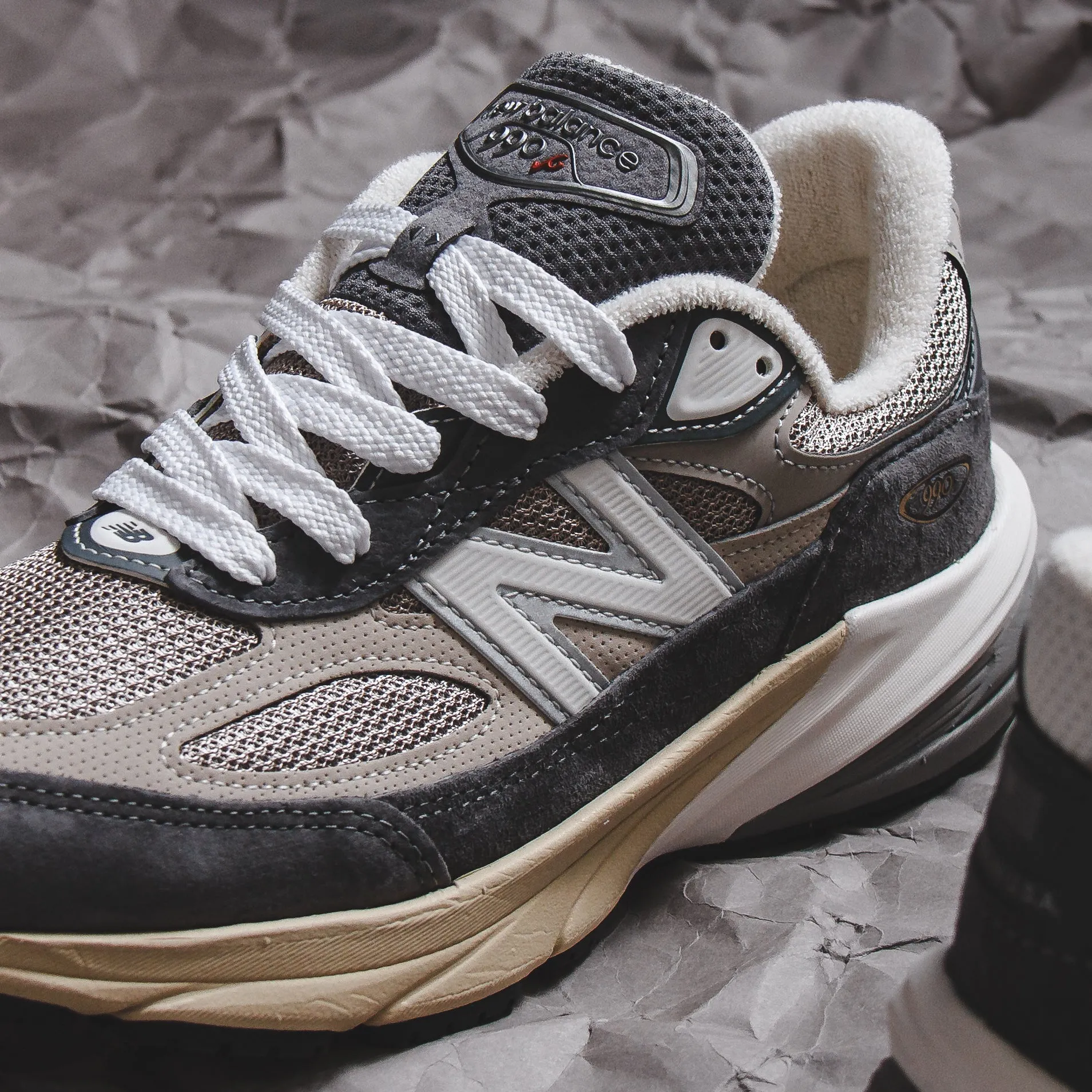 New Balance Unisex 990v6 Castlerock U990GR6