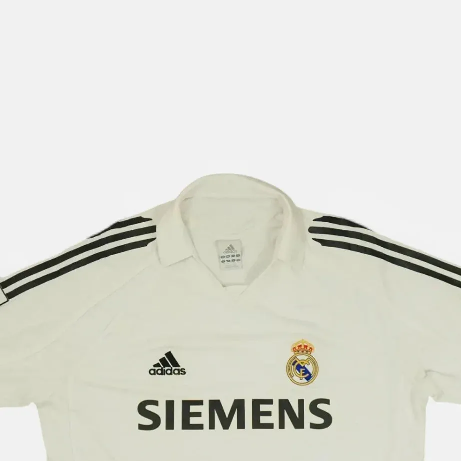 Real Madrid Raul Adidas Home 2004-2005 Jersey (L)