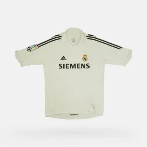 Real Madrid Raul Adidas Home 2004-2005 Jersey (L)