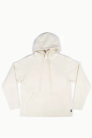 REIGNING CHAMP X JIDE OSIFESO KNIT PULLOVER HOODIE NATURAL