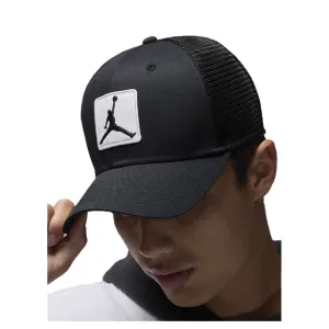 RISE STRUCTURED TRUCKER HAT BLACK/WHITE