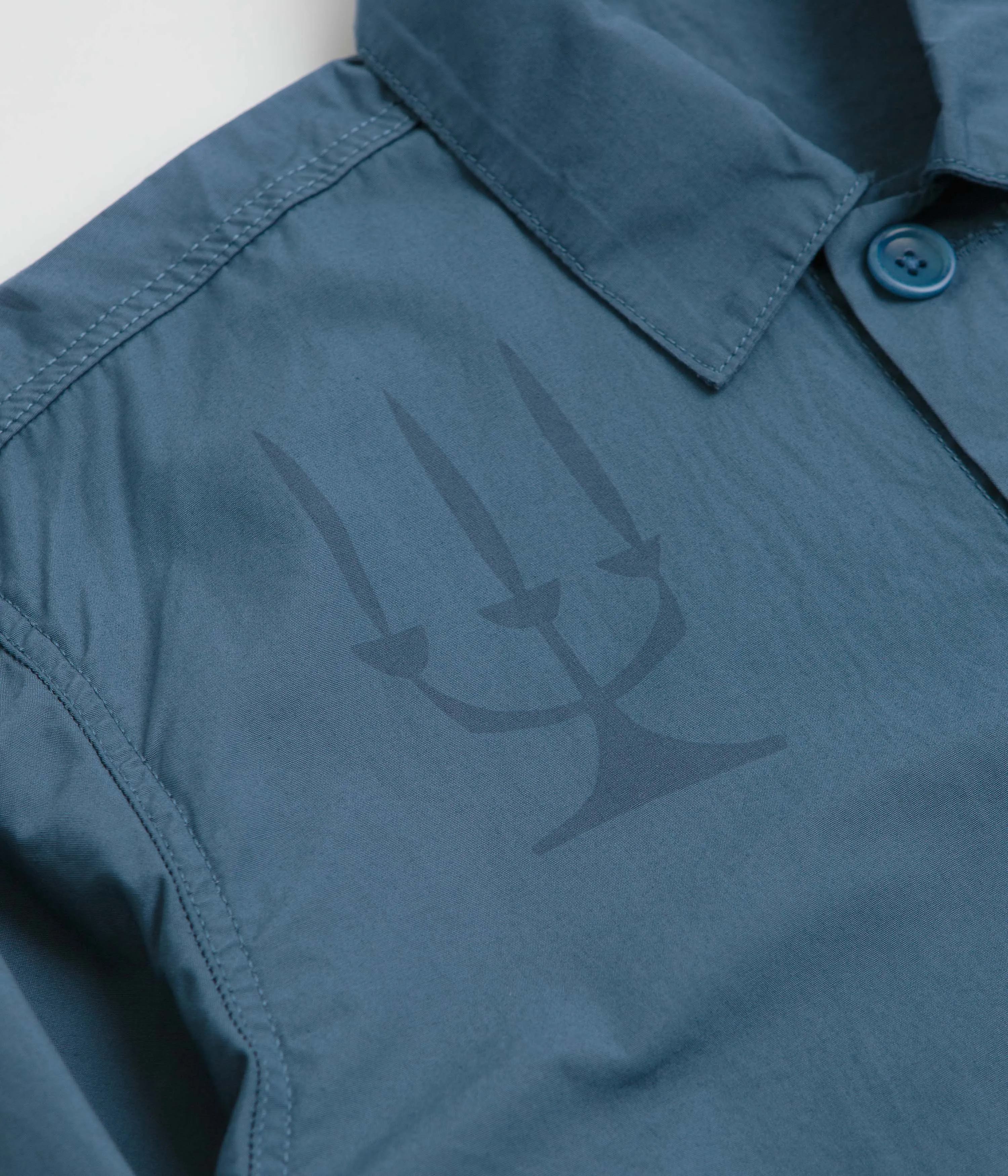 Service Works Poplin Printed Chore Shirt - Slate