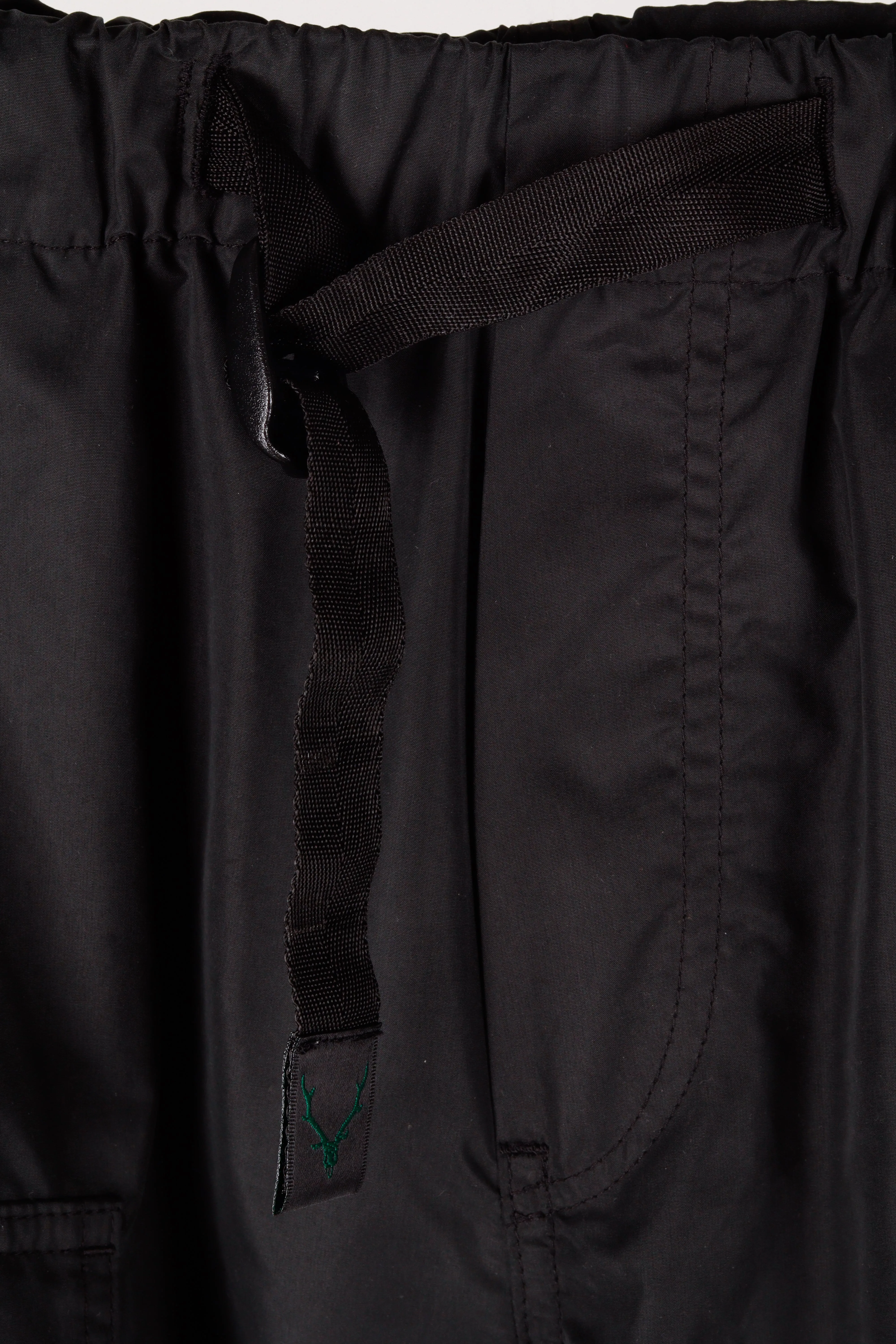 South2 West8 'Belted Utility' Cuffed Shorts Grey