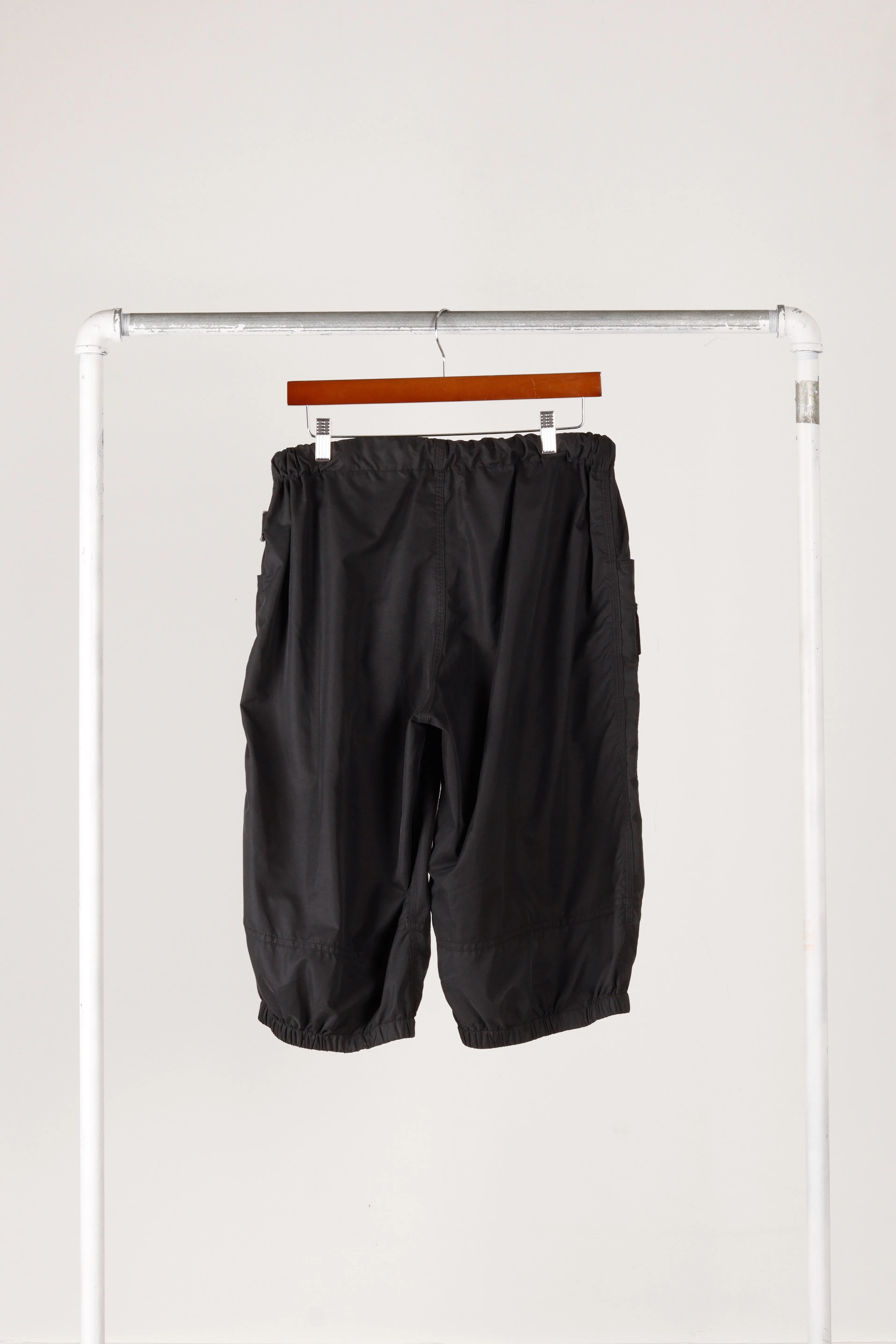 South2 West8 'Belted Utility' Cuffed Shorts Grey