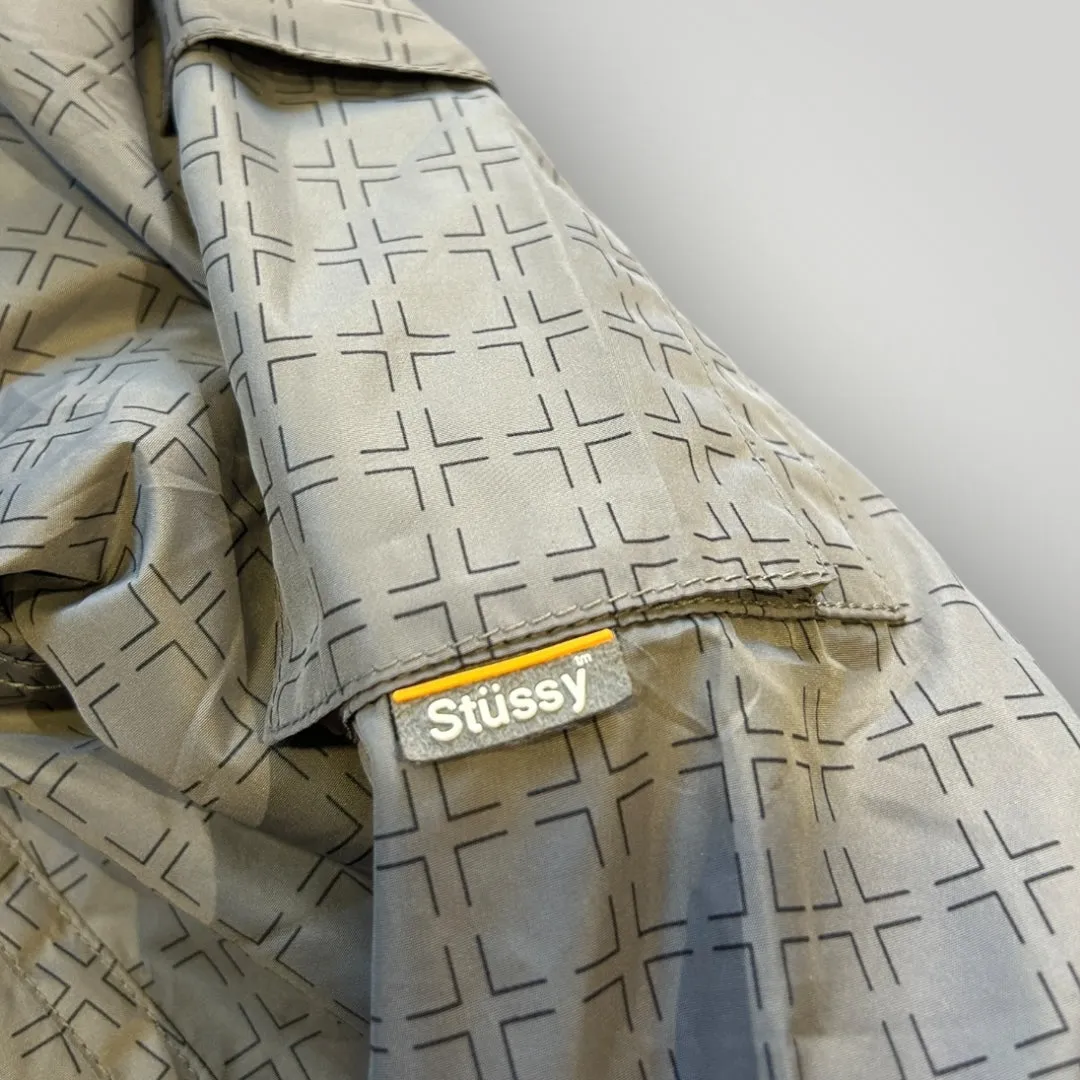 Stssy 2000's Checked Windbreaker Jacket L