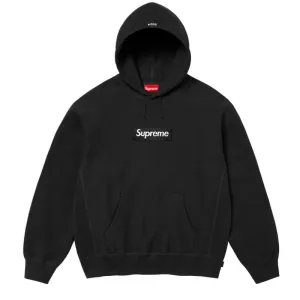 Supreme Box Logo Hooded Sweatshirt Sweatshirt (FW24) Black