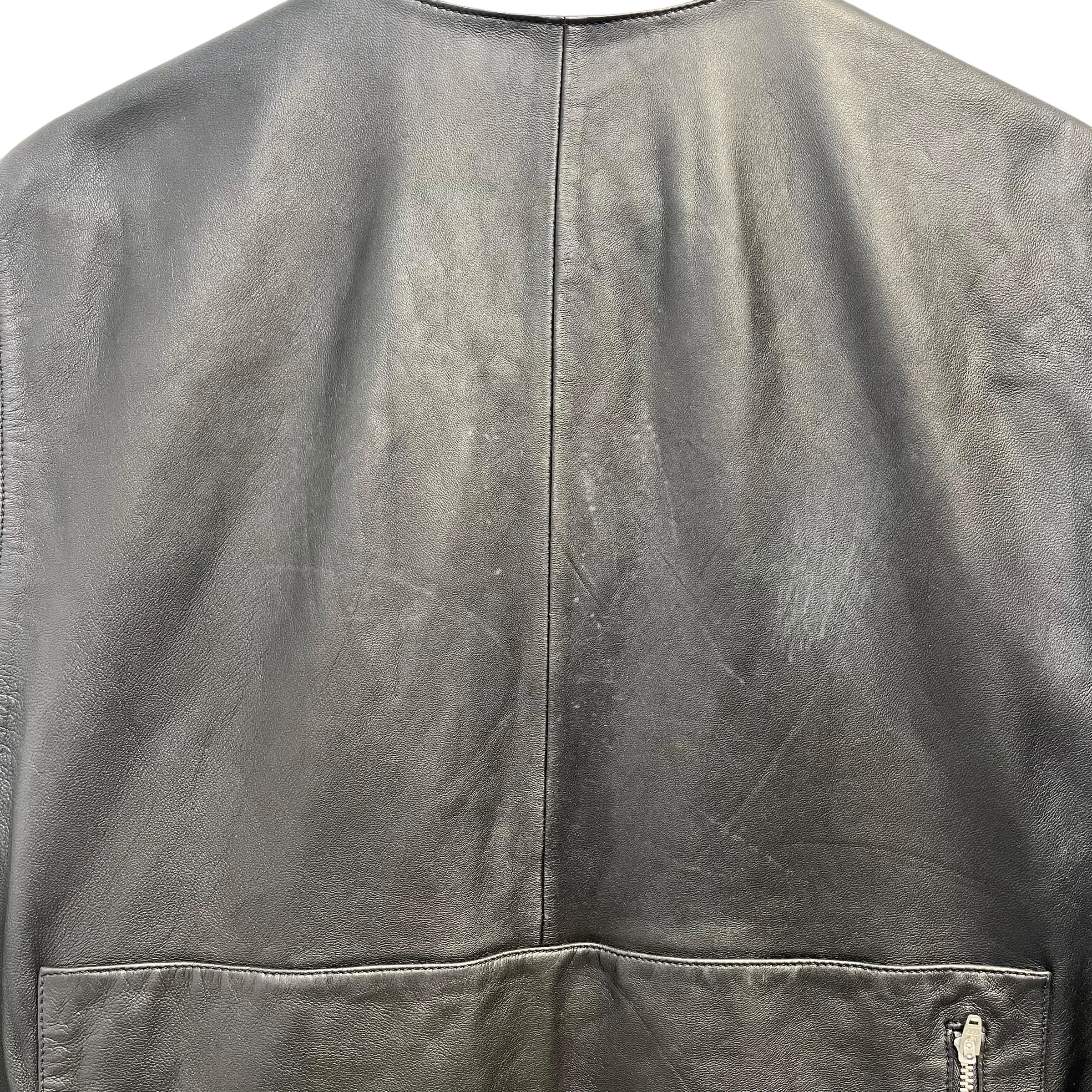 Supreme/Vest/XL/Leather/BLK/LTHR UTILITY VEST