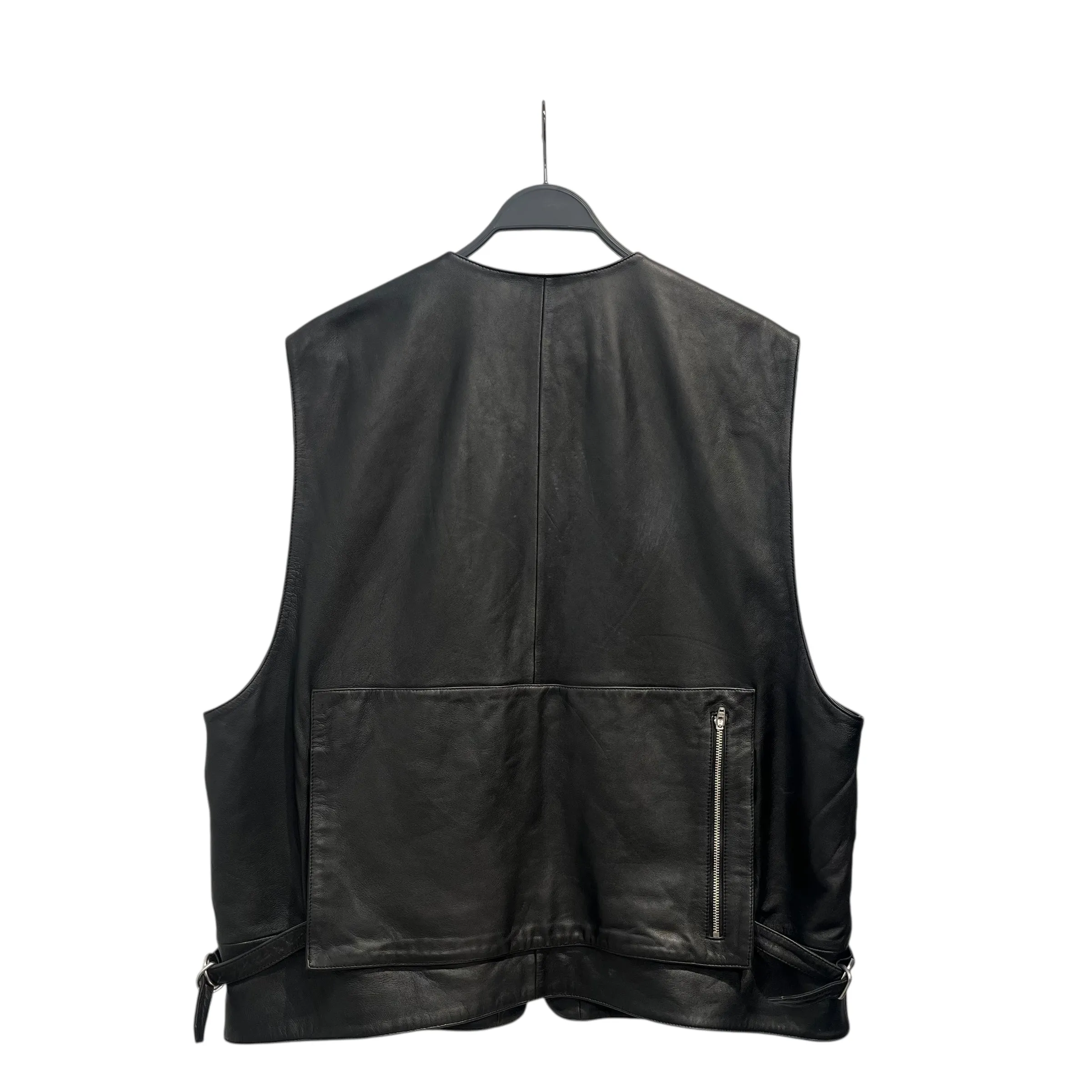 Supreme/Vest/XL/Leather/BLK/LTHR UTILITY VEST