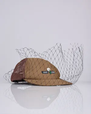 UNDERCOVER Mesh Veil Trucker Cap Brown